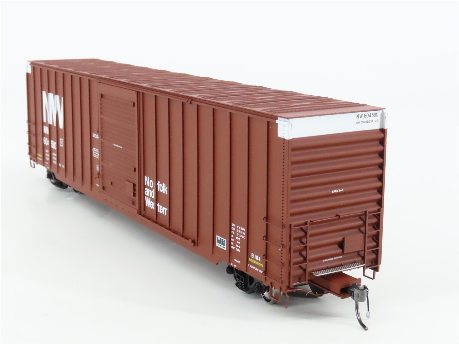 HO Scale ExactRail Platinum EP-80411-6 NW Norfolk & Western Box Car #604580