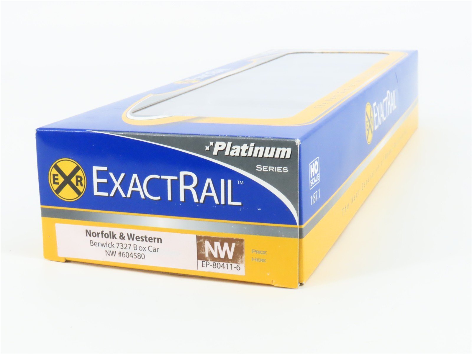 HO Scale ExactRail Platinum EP-80411-6 NW Norfolk & Western Box Car #604580