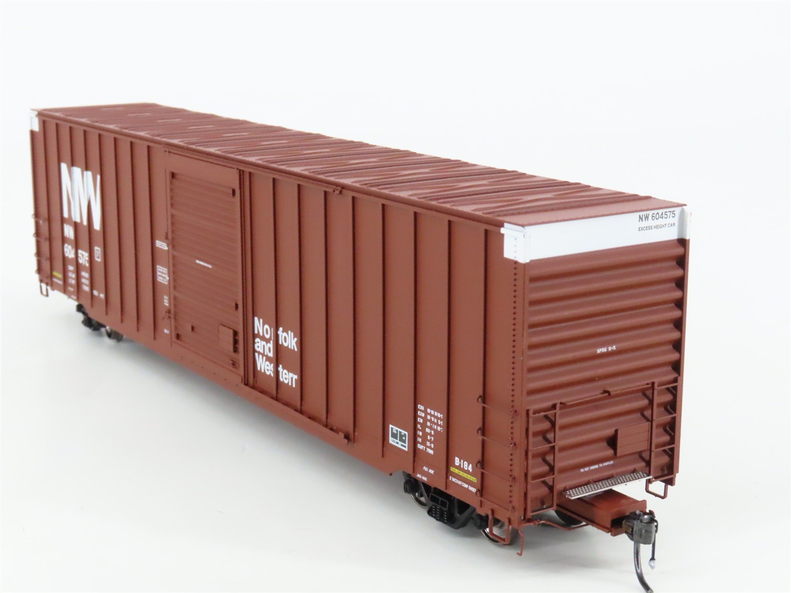 HO Scale ExactRail Platinum EP-80411-4 NW Norfolk & Western Box Car #604575