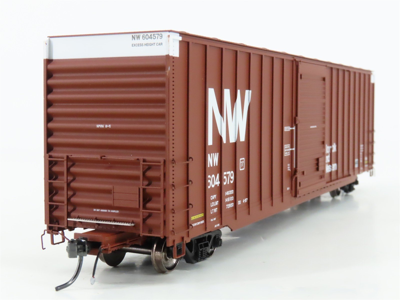 HO Scale ExactRail Platinum EP-80411-5 NW Norfolk & Western Box Car #604579