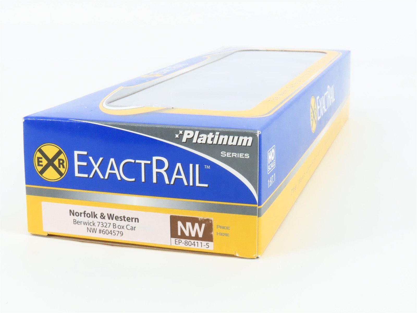 HO Scale ExactRail Platinum EP-80411-5 NW Norfolk & Western Box Car #604579