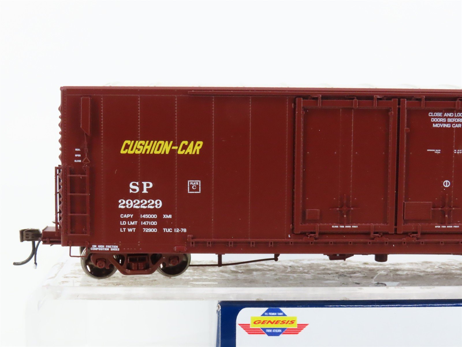 HO Scale Athearn Genesis ATHG69108 SP Southern Pacific 50' Box Car #292229