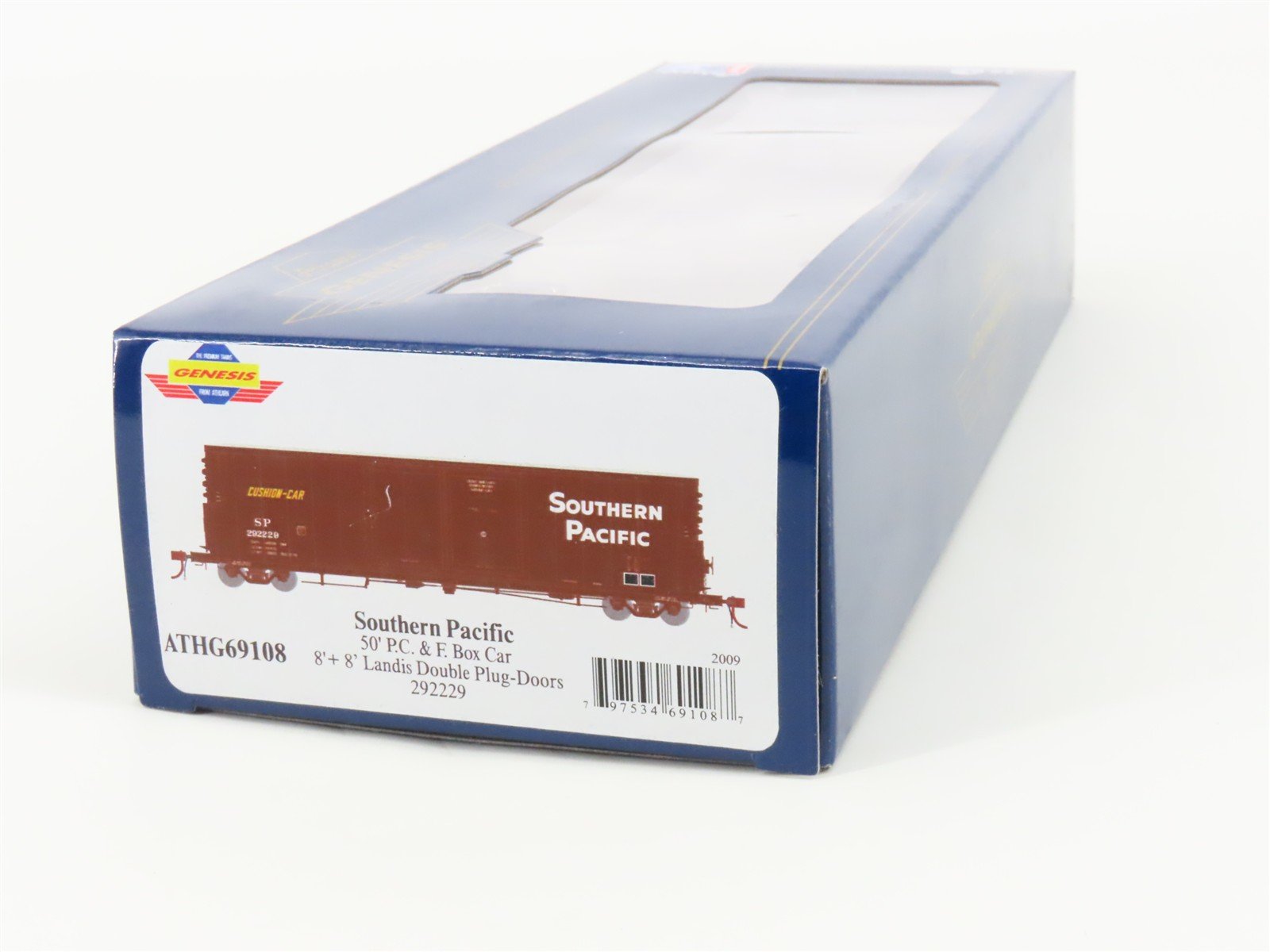 HO Scale Athearn Genesis ATHG69108 SP Southern Pacific 50' Box Car #292229