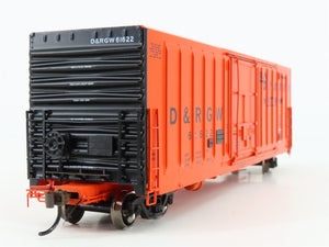 HO Scale Athearn Genesis ATHG26813 D&RGW Rio Grande 50' Plug Door Box Car #61622