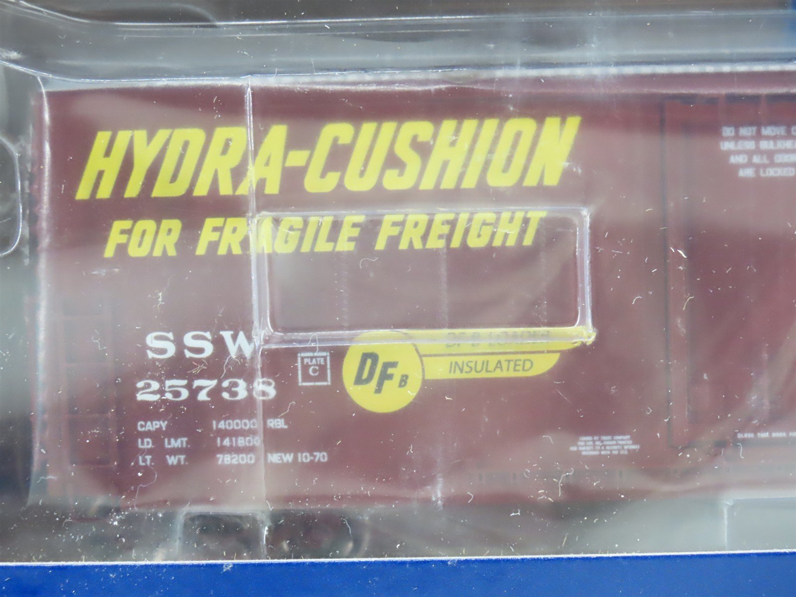 HO Scale Athearn Genesis ATHG69105 SSW Cotton Belt 50' Box Car 3-Pack Sealed