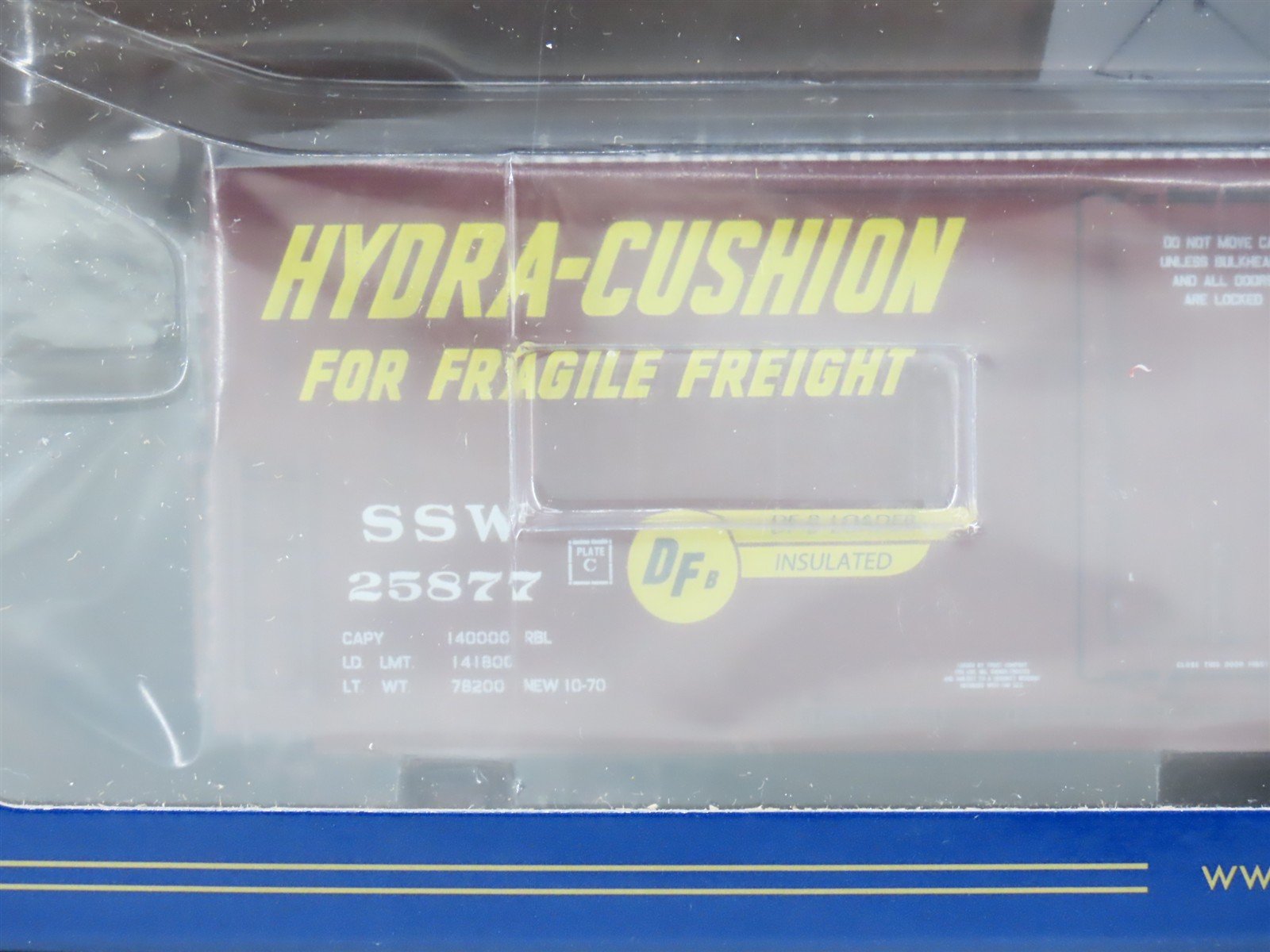 HO Scale Athearn Genesis ATHG69105 SSW Cotton Belt 50' Box Car 3-Pack Sealed
