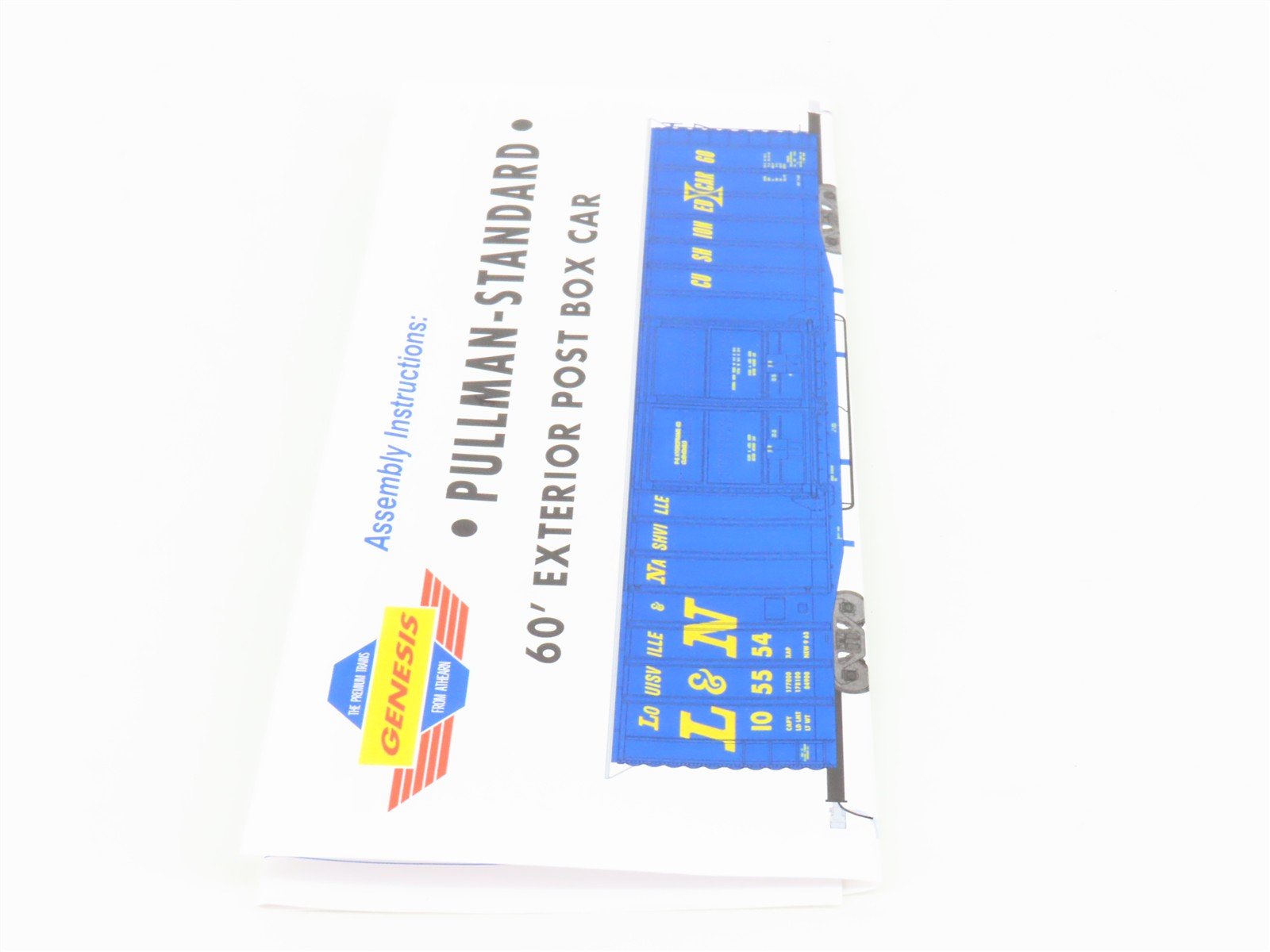 HO Scale Athearn Genesis G4532 WP Western Pacific 60' Auto Parts Box Car #3714
