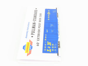 HO Scale Athearn Genesis G4532 WP Western Pacific 60' Auto Parts Box Car #3714