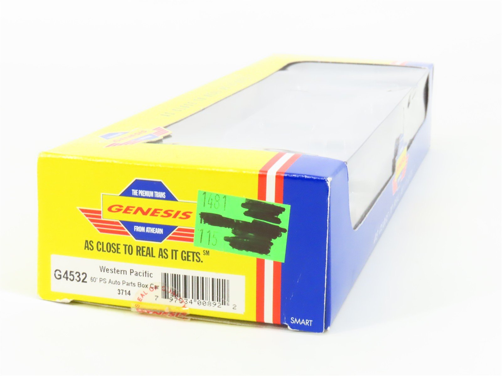 HO Scale Athearn Genesis G4532 WP Western Pacific 60' Auto Parts Box Car #3714