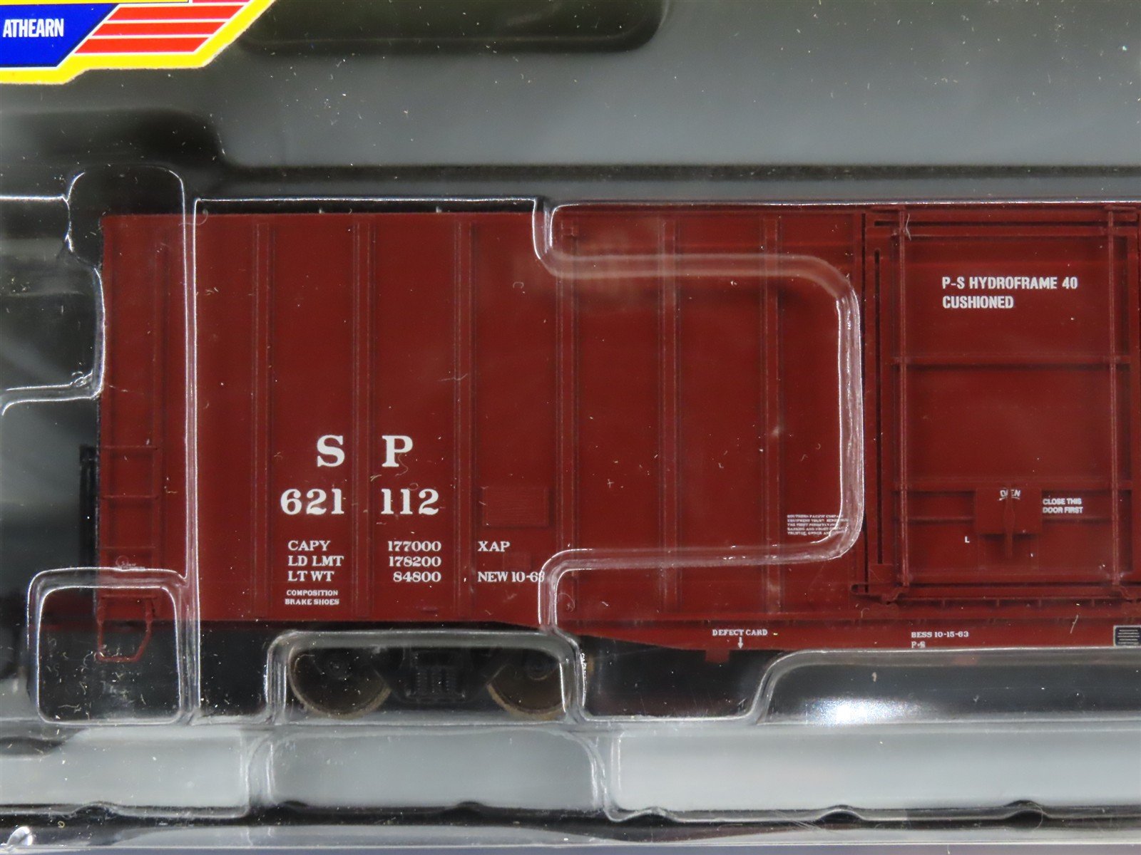 HO Scale Athearn Genesis G4510 SP Southern Pacific 60' Box Car #621112 - Sealed