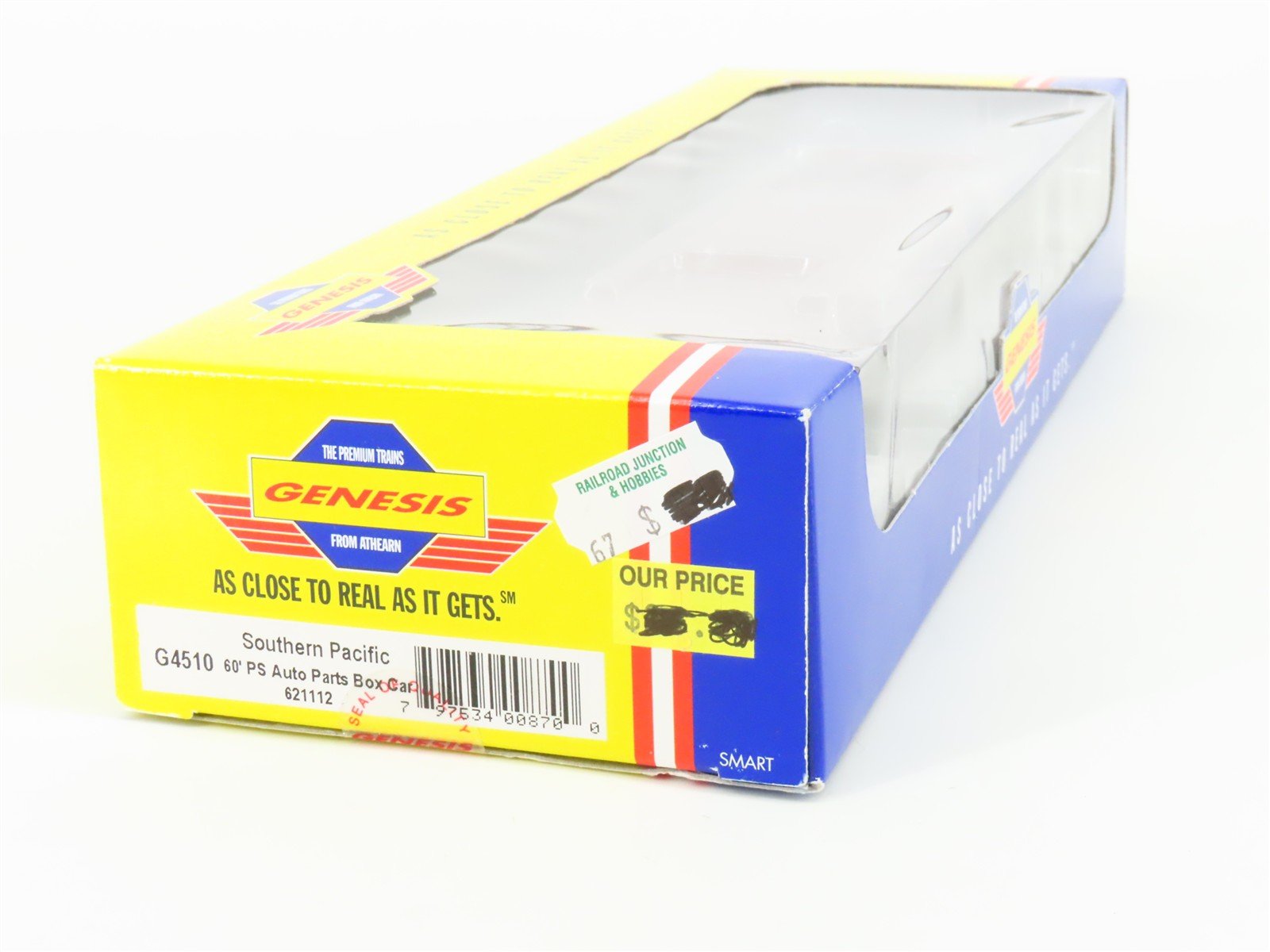 HO Scale Athearn Genesis G4510 SP Southern Pacific 60' Box Car #621112 - Sealed