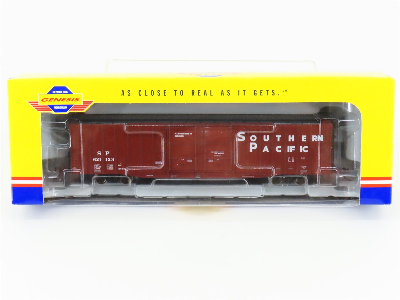 HO Scale Athearn Genesis G4511 SP Southern Pacific 60' Box Car #621123 - Sealed