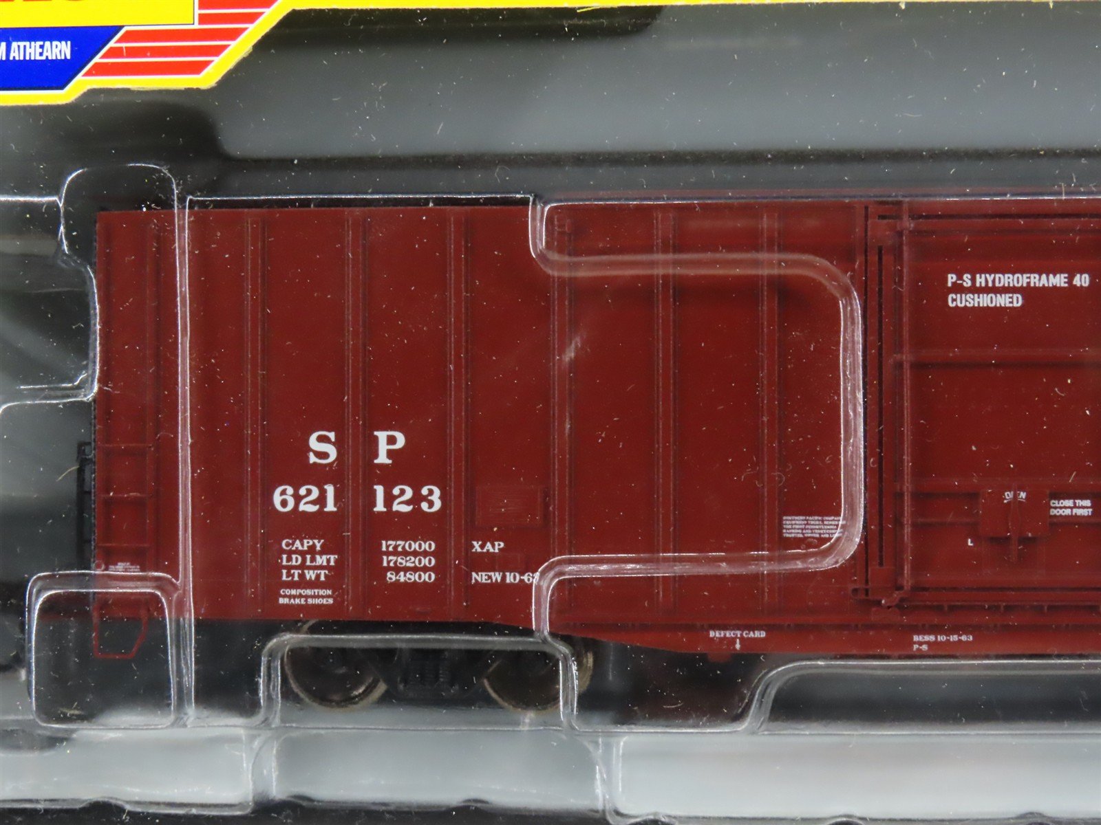 HO Scale Athearn Genesis G4511 SP Southern Pacific 60' Box Car #621123 - Sealed