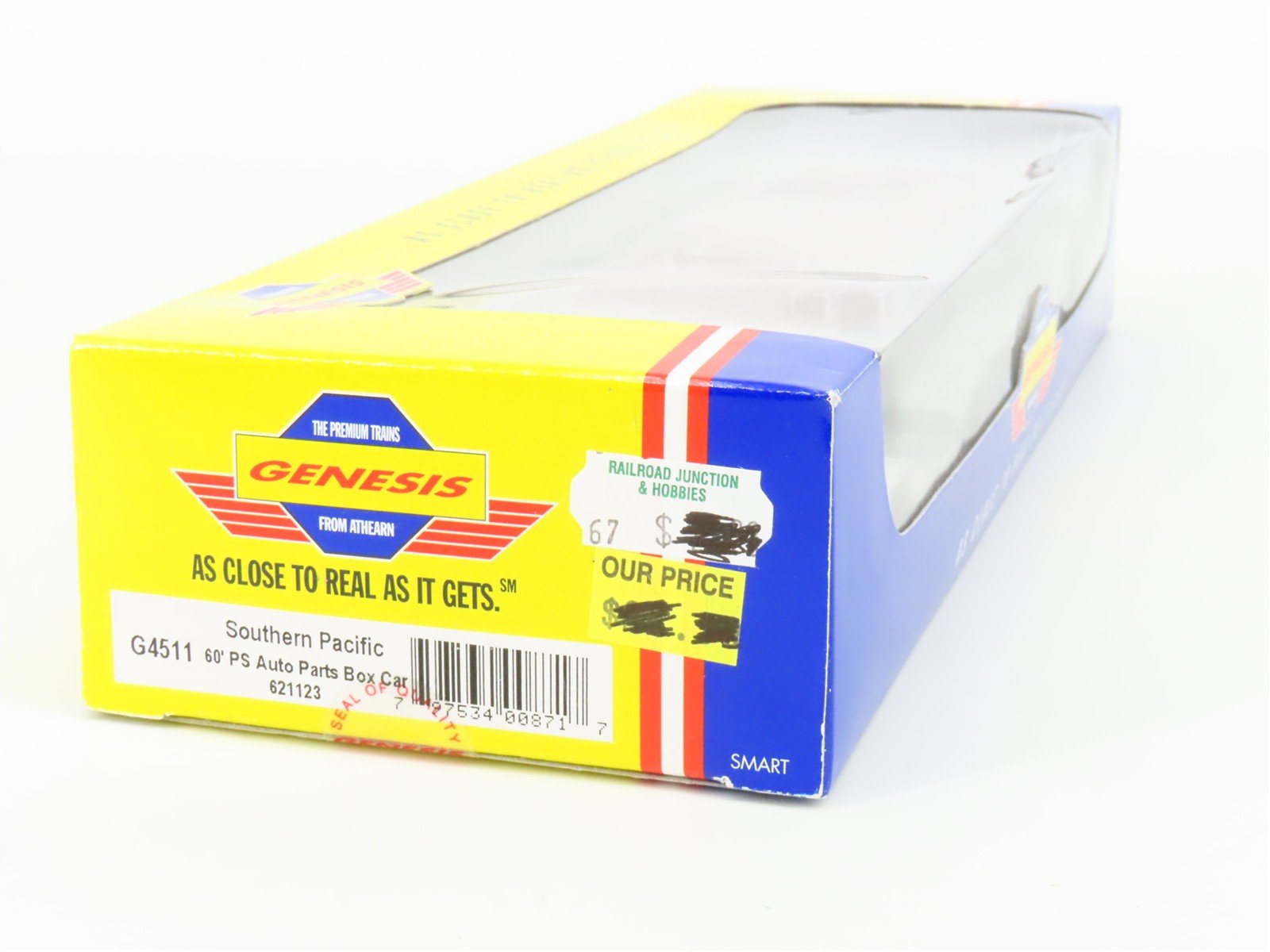 HO Scale Athearn Genesis G4511 SP Southern Pacific 60' Box Car #621123 - Sealed