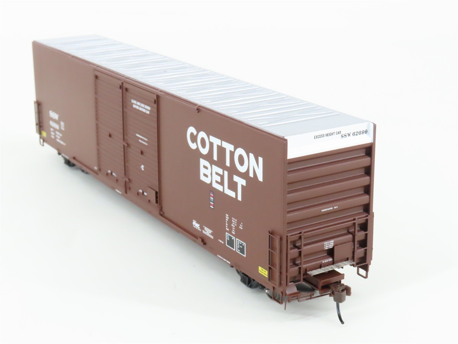 HO Scale Athearn Genesis G4134 SSW Cotton Belt 60' Double Door Box Car #62699