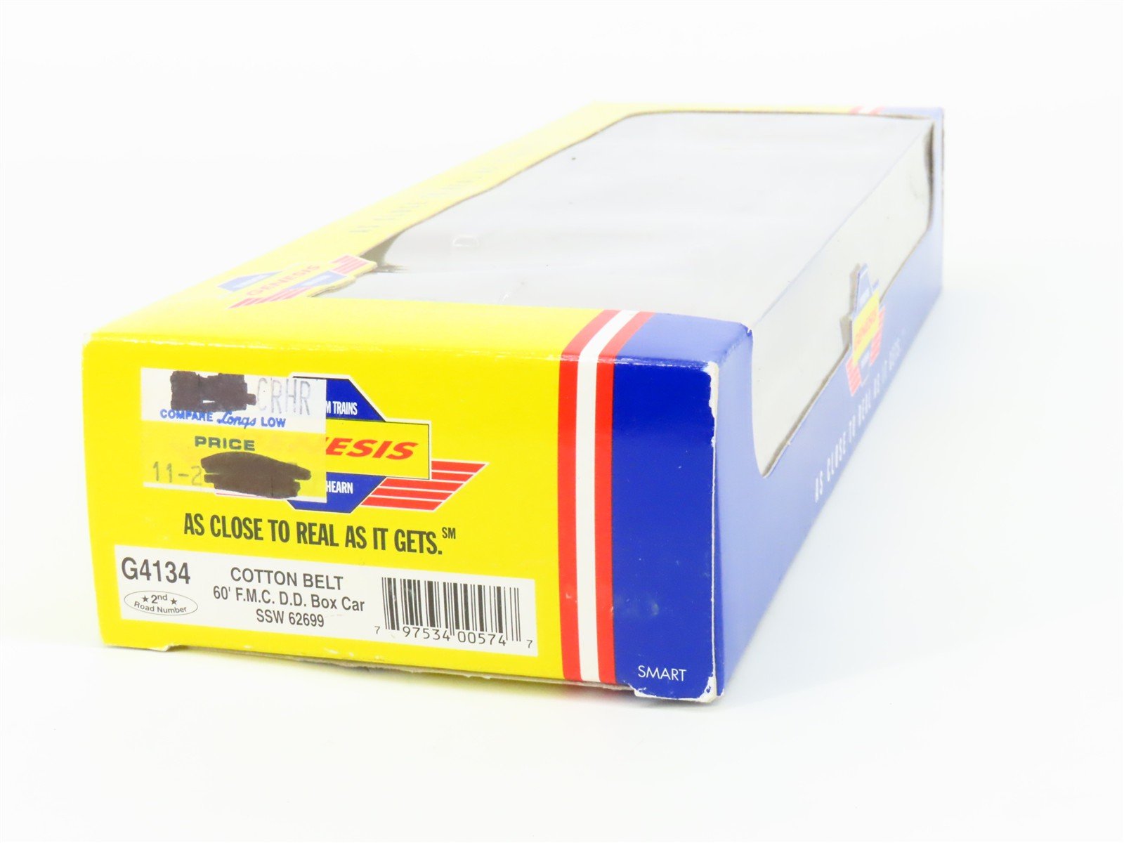 HO Scale Athearn Genesis G4134 SSW Cotton Belt 60' Double Door Box Car #62699