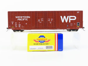 HO Scale Athearn Genesis OG4001 WP Western Pacific 60' Double Door Box Car #3768