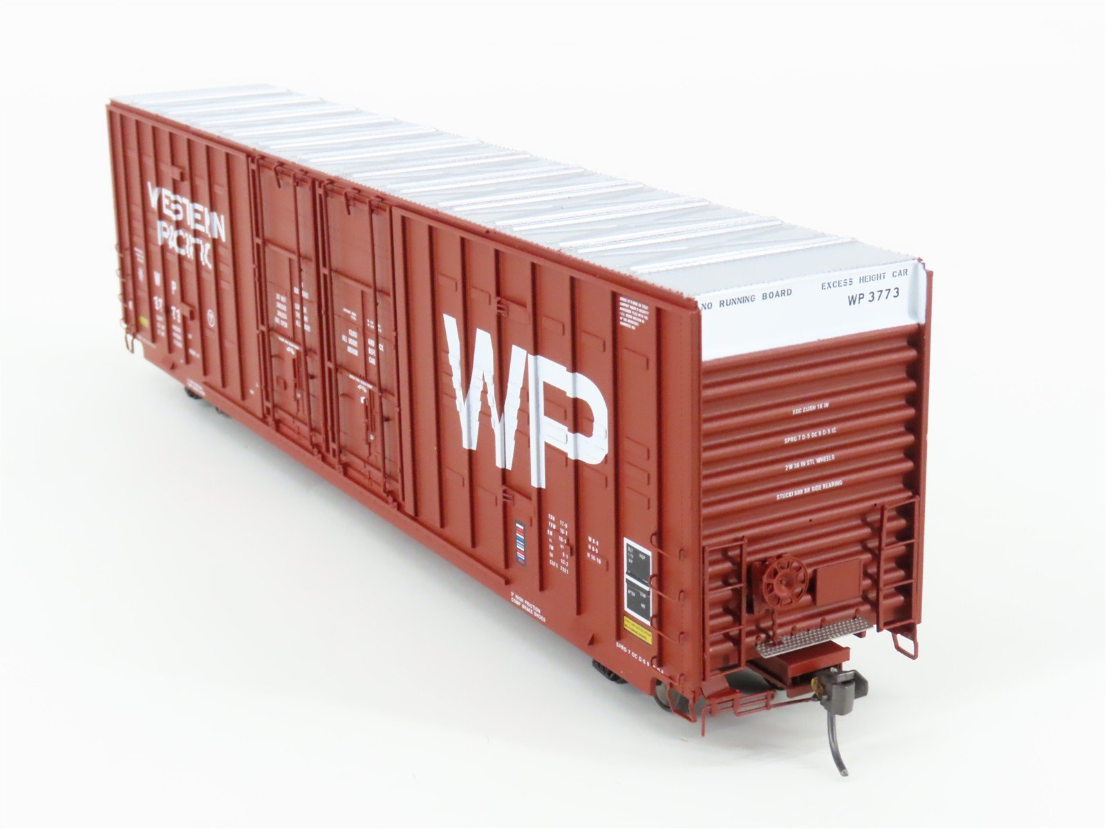 HO Athearn Genesis OG4002 WP Western Pacific 60' Double Plug Door Box Car #3773