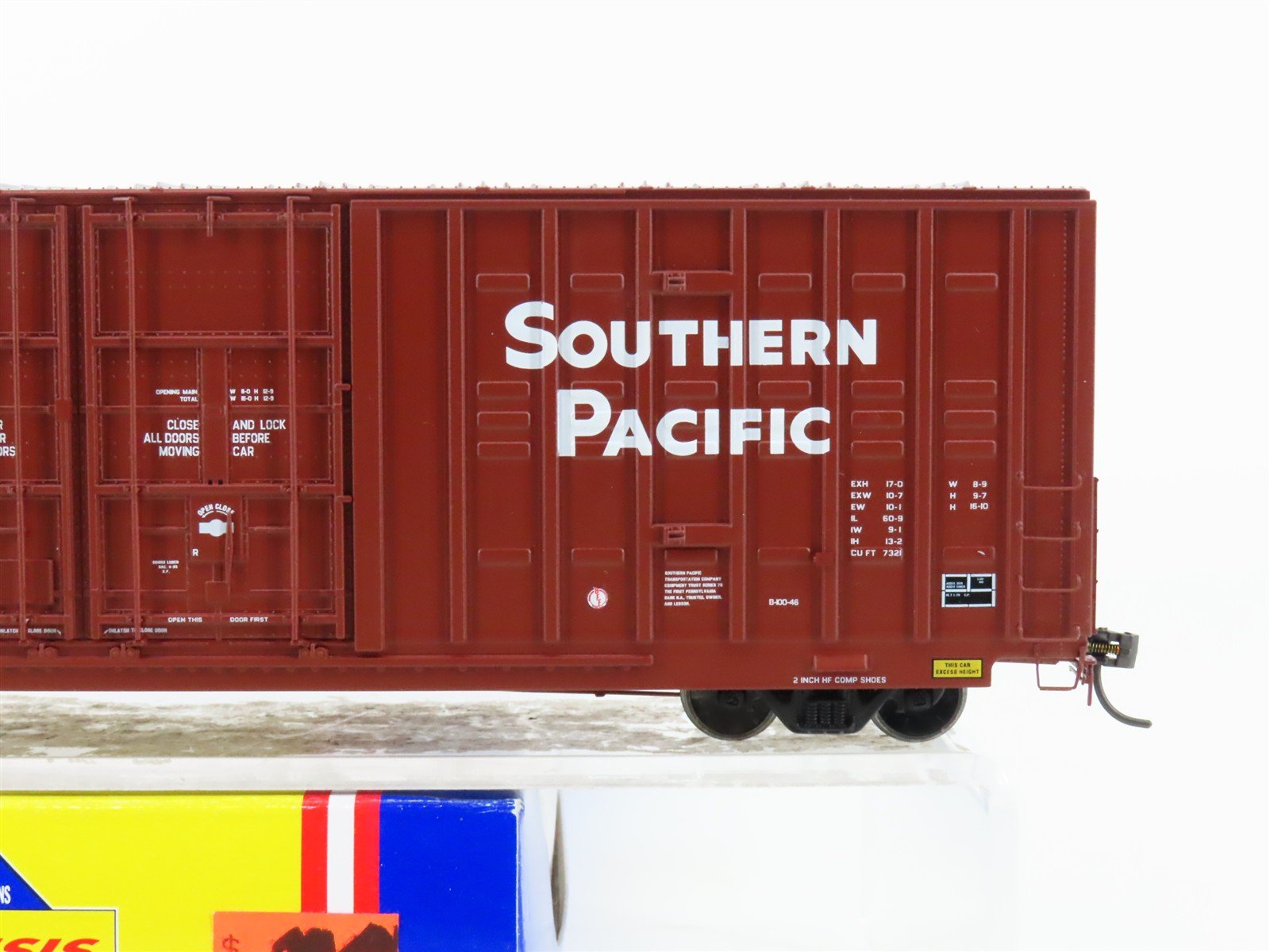 HO Athearn Genesis G4011 SP Southern Pacific 60' Double Door Box Car #654809