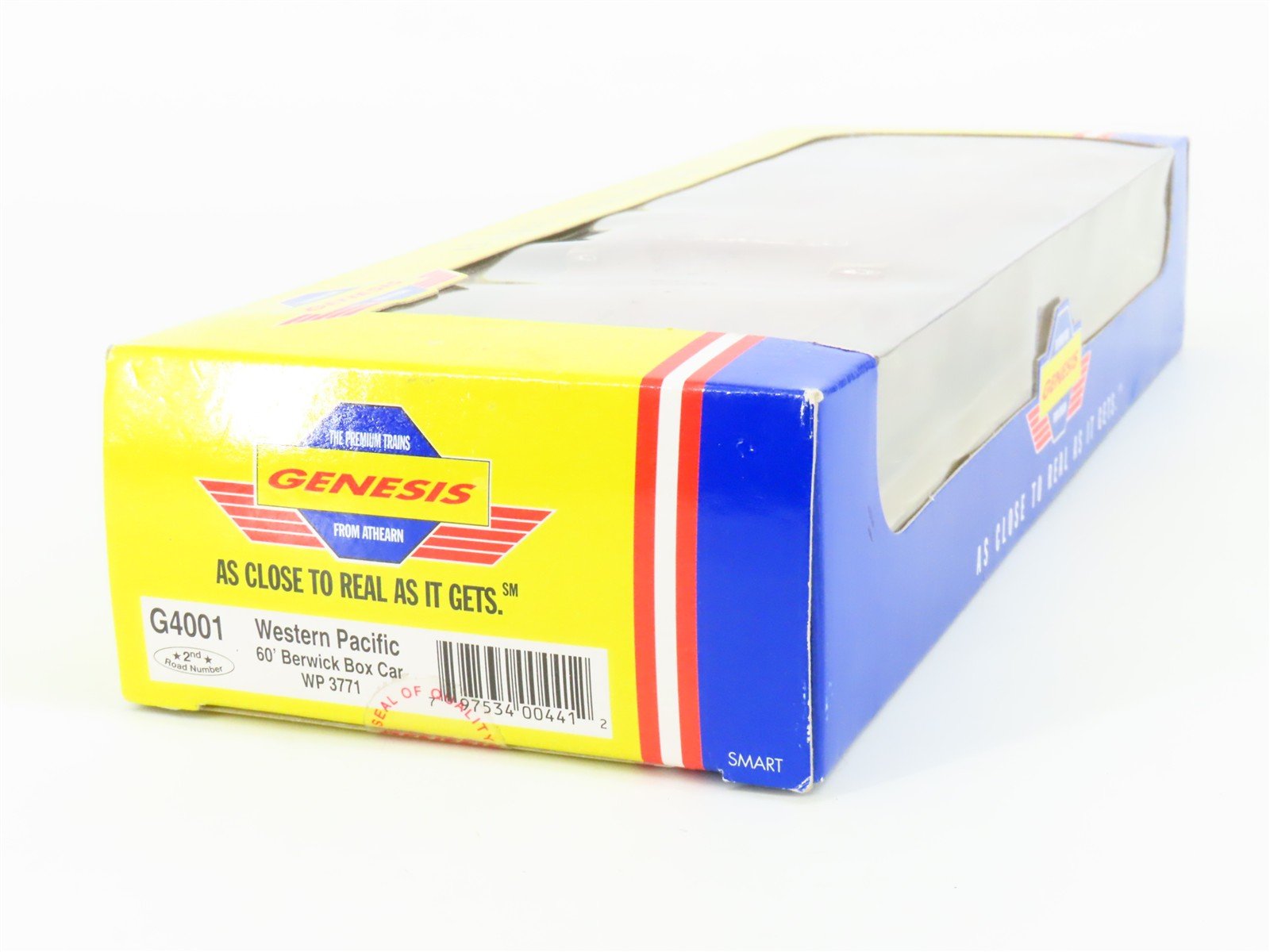 HO Athearn Genesis G4001 WP Western Pacific 60' Double Door Box Car #3771 Sealed