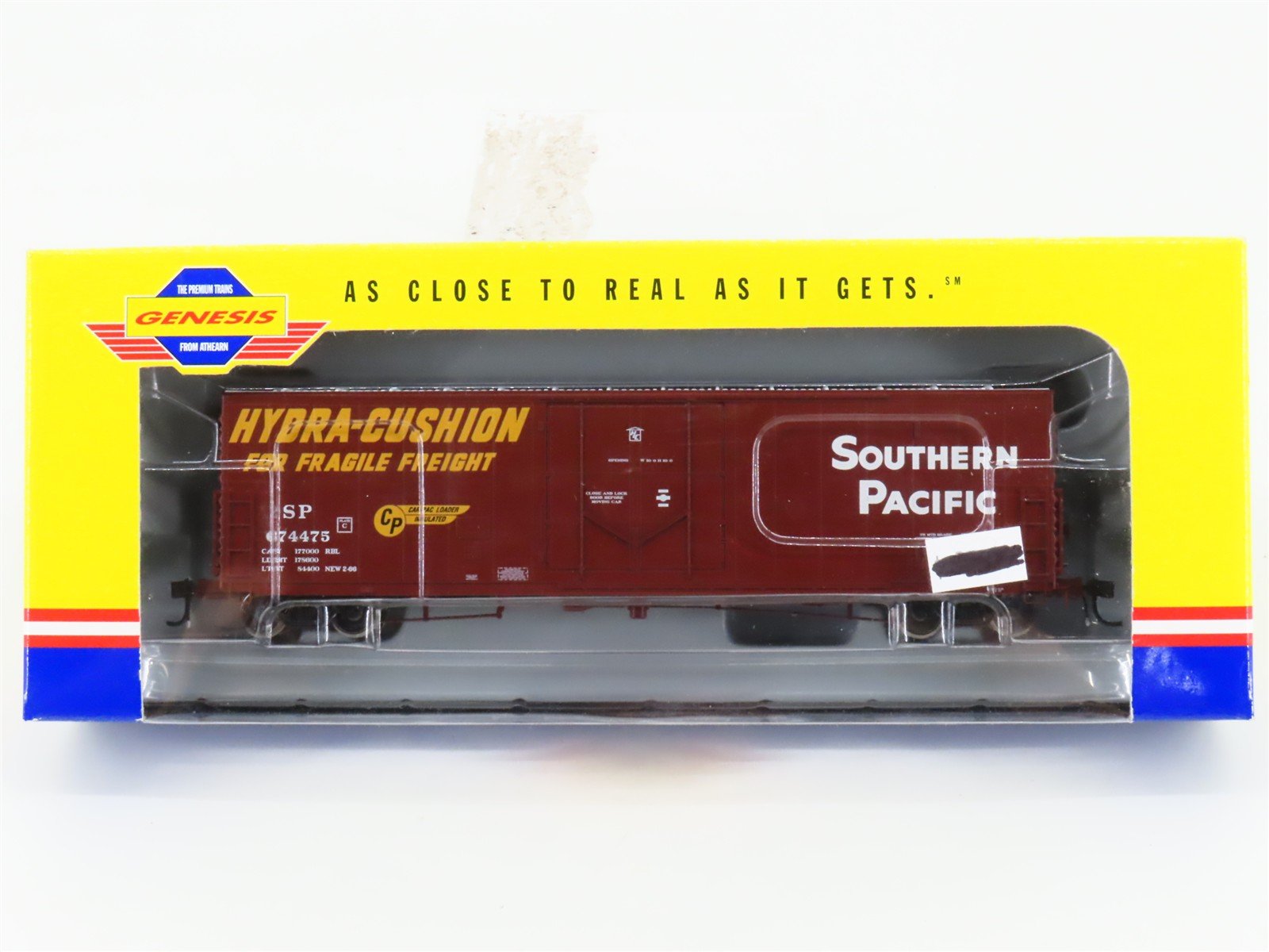 HO Scale Athearn Genesis G4310 SP Southern Pacific 50' Box Car #674475 - Sealed
