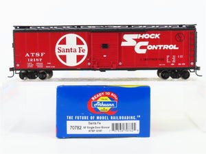 HO Scale Athearn 70782 ATSF Santa Fe Railroad 50' Single Door Box Car #12187