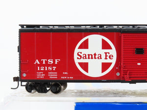 HO Scale Athearn 70782 ATSF Santa Fe Railroad 50' Single Door Box Car #12187