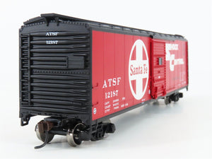 HO Scale Athearn 70782 ATSF Santa Fe Railroad 50' Single Door Box Car #12187