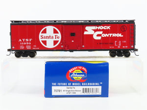 HO Scale Athearn 70781 ATSF Santa Fe Railroad 50' Single Door Box Car #11950