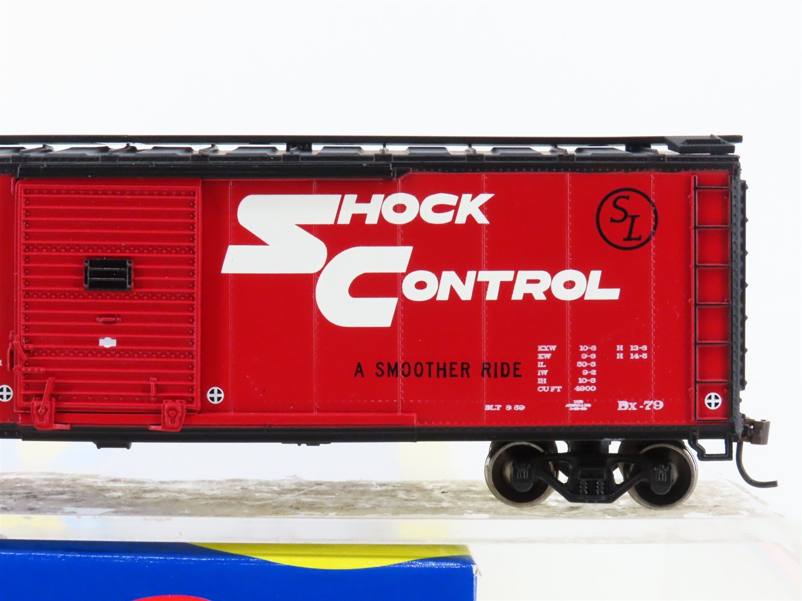 HO Scale Athearn 70781 ATSF Santa Fe Railroad 50' Single Door Box Car #11950