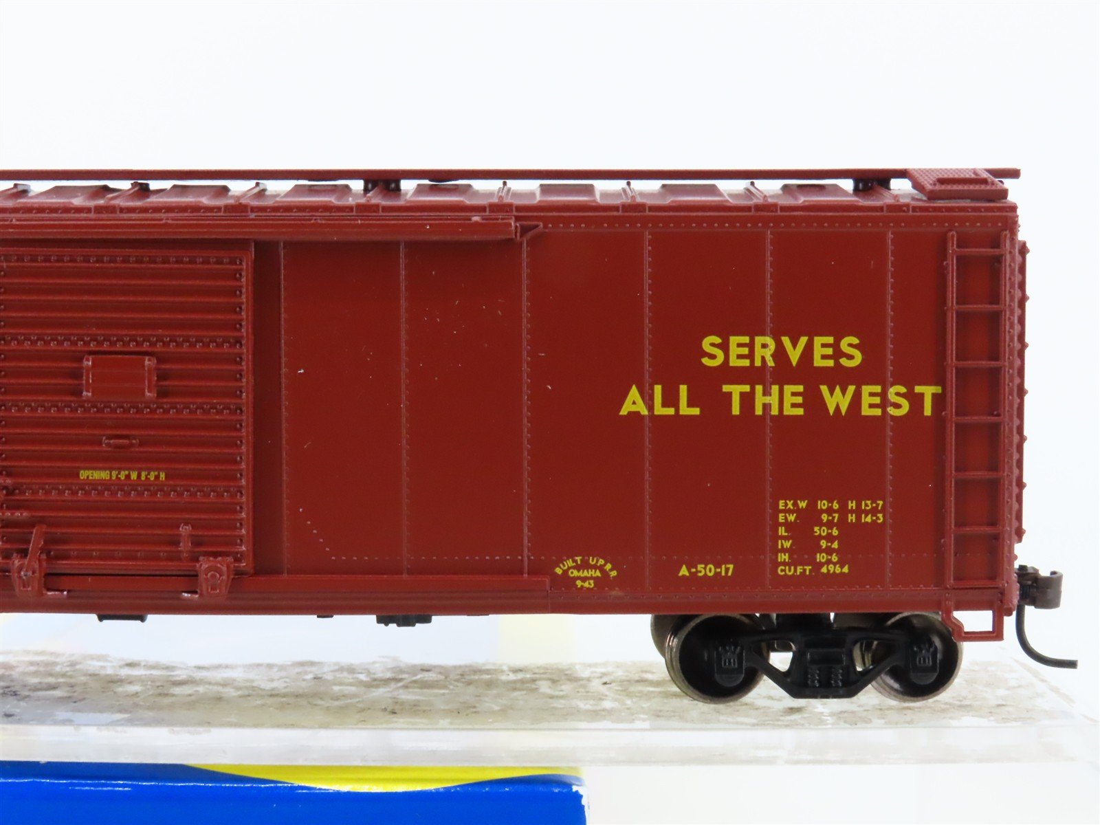 HO Athearn 70777 UP Union Pacific Streamliners 50' Single Door Box Car #554225