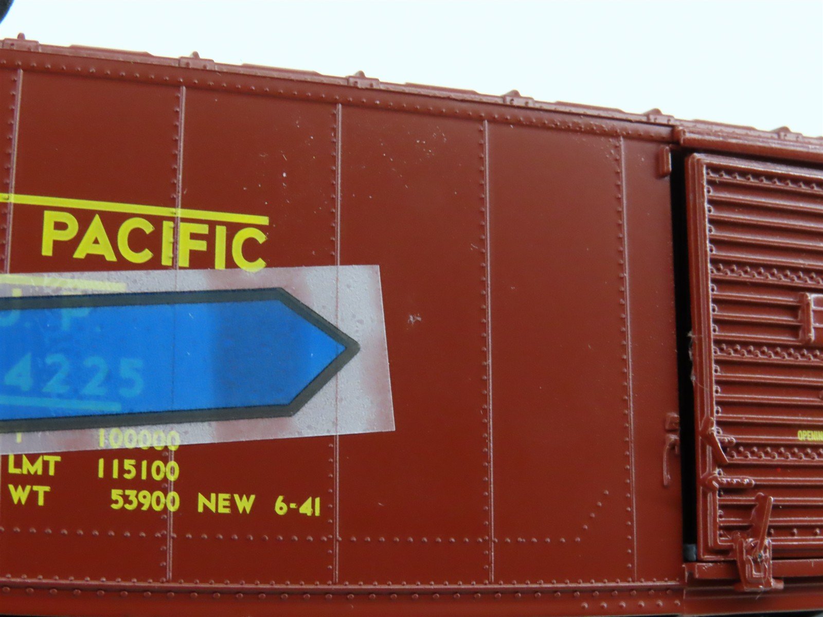 HO Athearn 70777 UP Union Pacific Streamliners 50' Single Door Box Car #554225