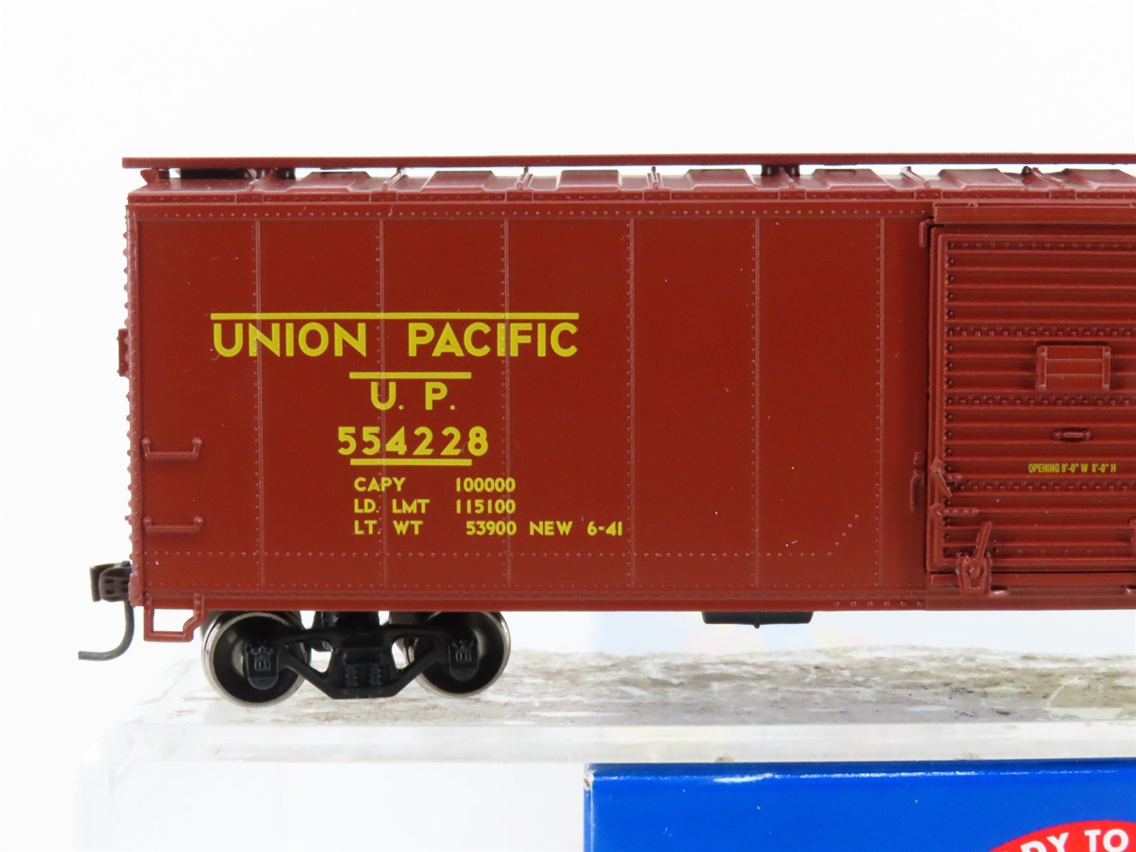 HO Athearn 70778 UP Union Pacific Streamliners 50' Single Door Box Car #554228