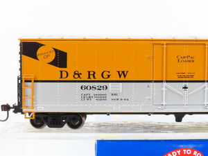 HO Scale Athearn 74805 D&RGW Rio Grande 50' Plug Door Box Car #60829