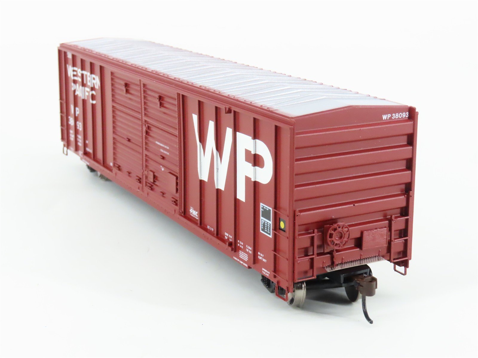 HO Scale Athearn 92862 WP Western Pacific 50' Double Door Box Car #38093