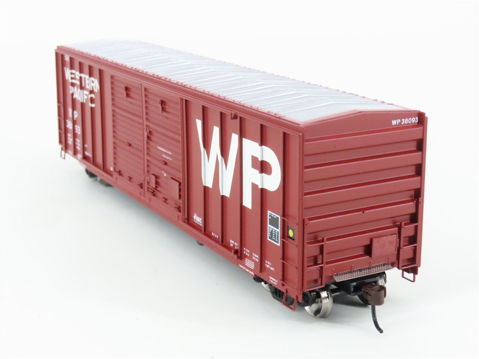 HO Scale Athearn 92862 WP Western Pacific 50' Double Door Box Car #38093