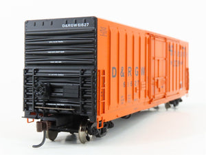 HO Scale Athearn 88906 D&RGW Rio Grande Railroad 50' Plug Door Box Car #61627