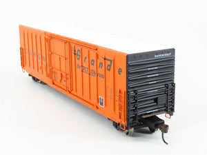 HO Scale Athearn 88906 D&RGW Rio Grande Railroad 50' Plug Door Box Car #61627