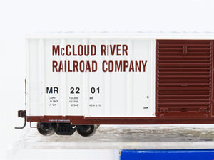 HO Scale Athearn 92856 MR McCloud River Railroad 50' Double Door Box Car #2201