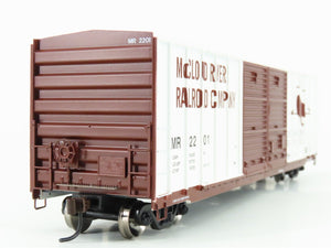 HO Scale Athearn 92856 MR McCloud River Railroad 50' Double Door Box Car #2201