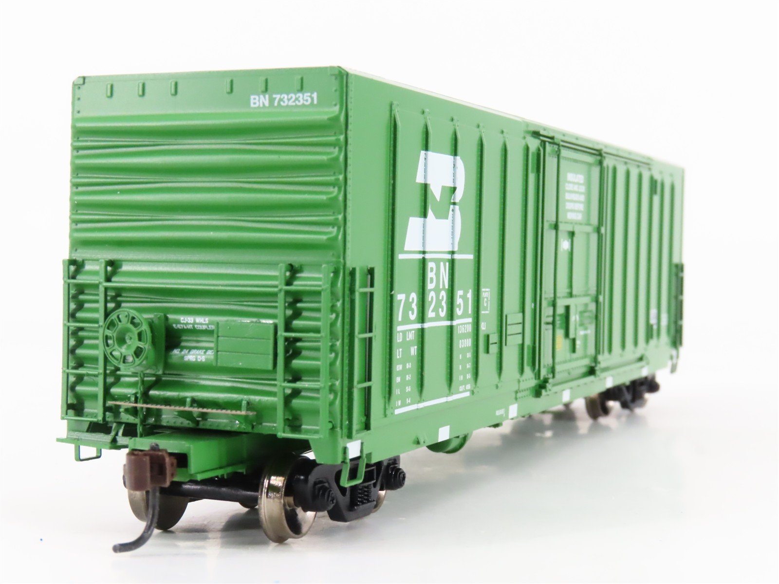 HO Scale Athearn 88901 BN Burlington Northern 50' Plug Door Box Car #732351