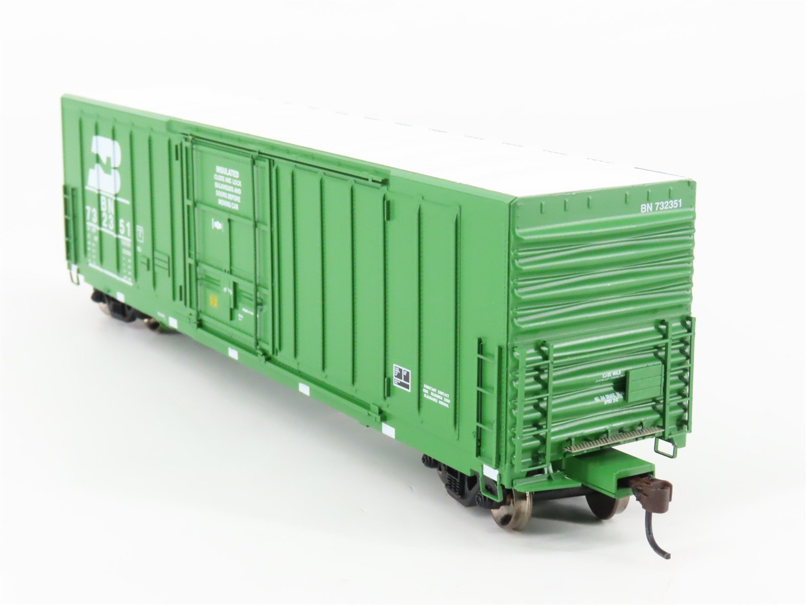 HO Scale Athearn 88901 BN Burlington Northern 50' Plug Door Box Car #732351