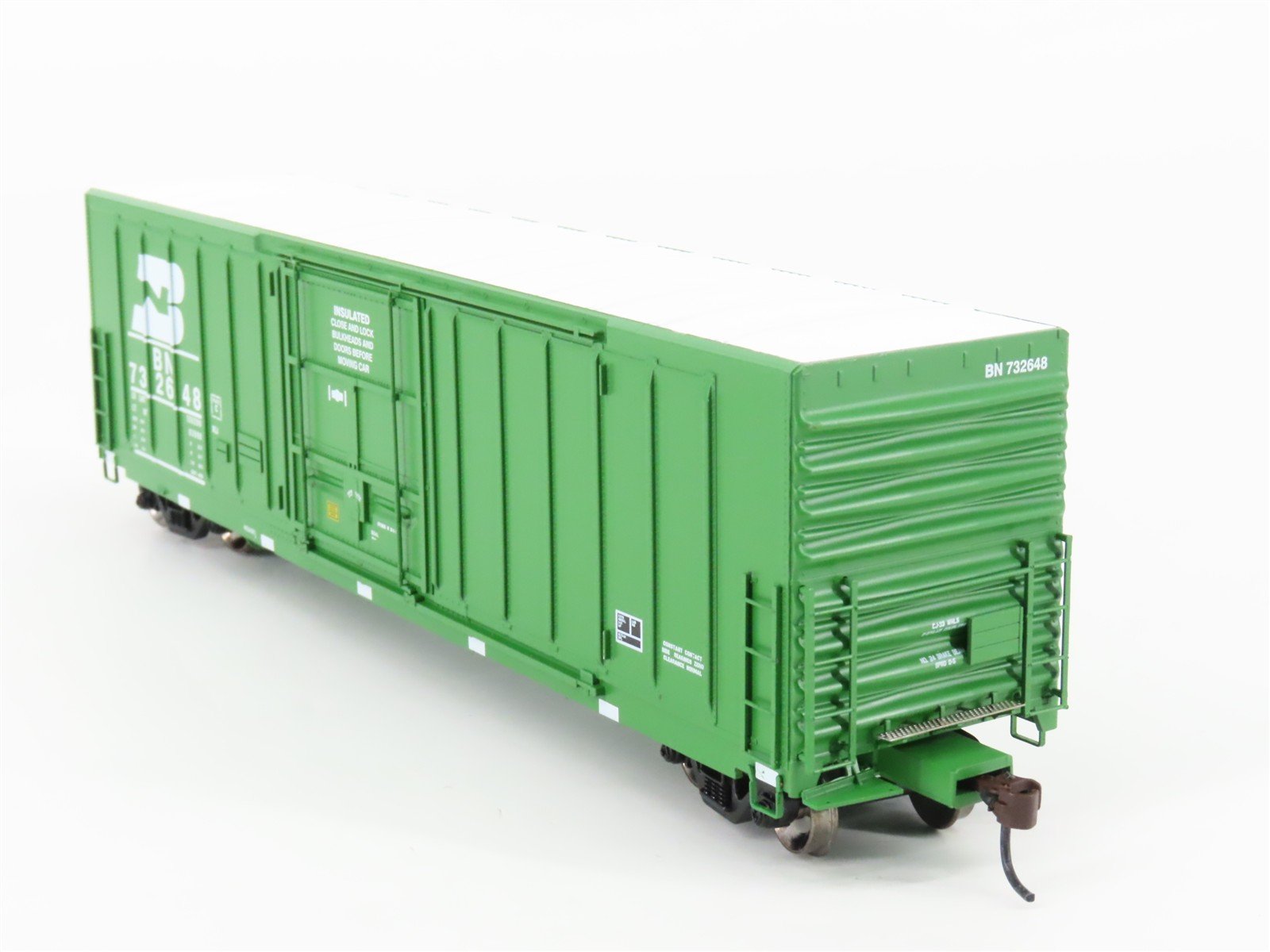 HO Scale Athearn 88902 BN Burlington Northern 50' Plug Door Box Car #732648