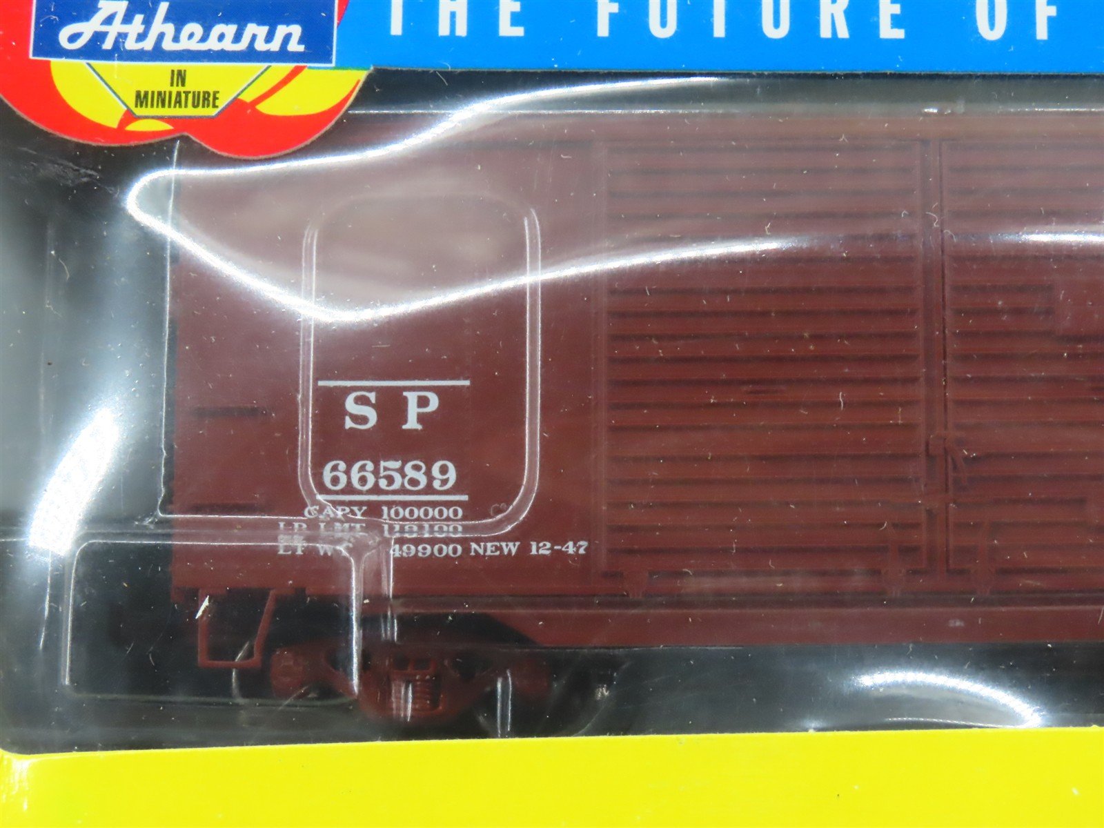 HO Scale Athearn 70881 SP Southern Pacific 40' Double Door Box Car #66589 Sealed