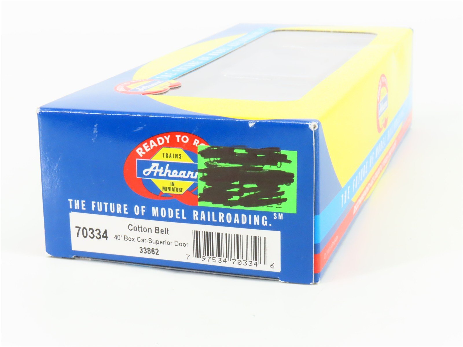 HO Scale Athearn 70334 SSW Cotton Belt Route 40' Single Door Box Car #33862