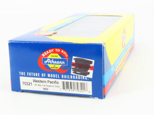 HO Scale Athearn 70321 WP Western Pacific Feather 40' Single Door Box Car #1953
