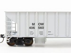 HO Scale Walthers 932-34205 MOW Maintenance of Way 2-Bay Ballast Hoppers 3-Pack