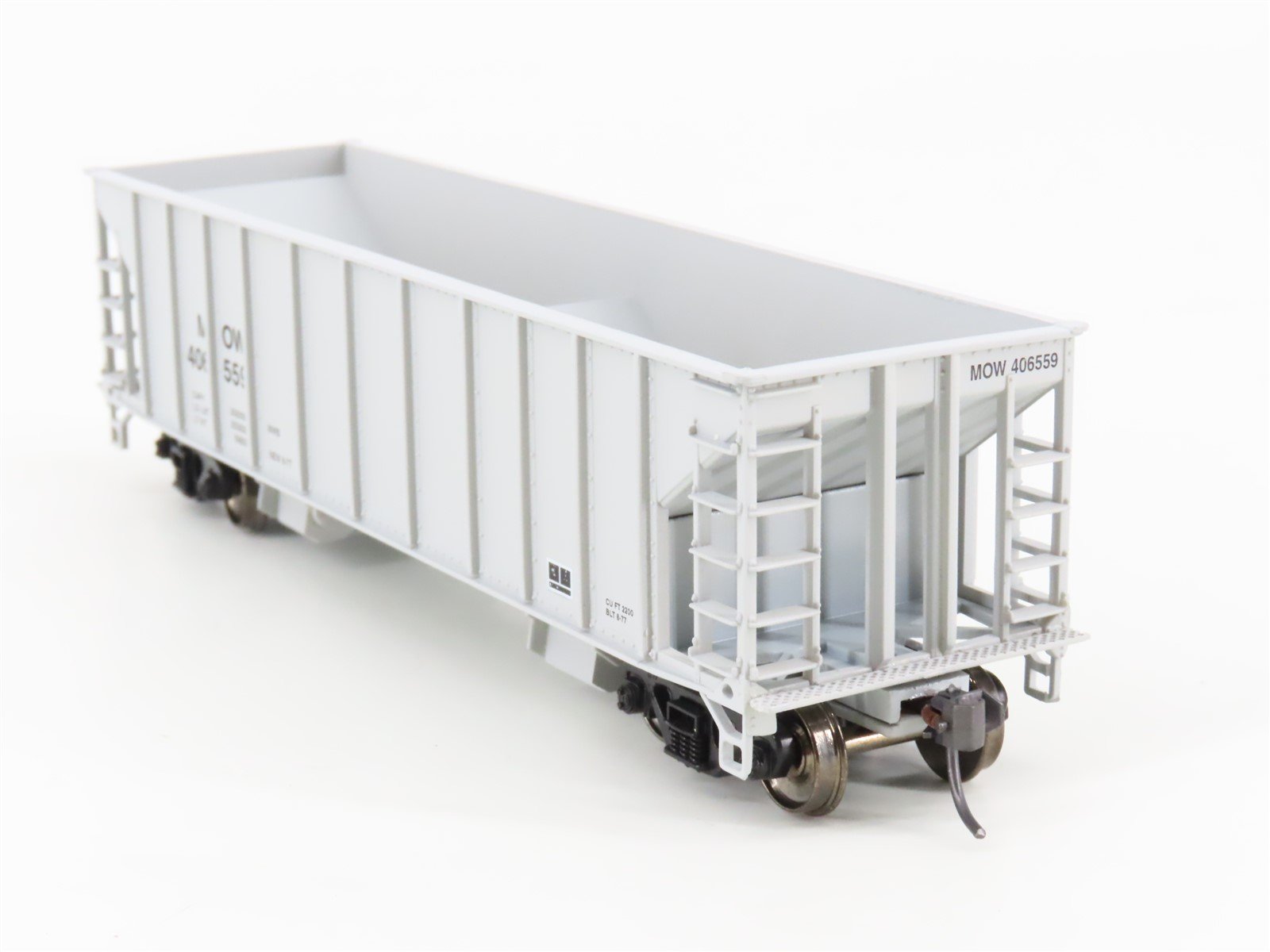 HO Scale Walthers 932-34205 MOW Maintenance of Way 2-Bay Ballast Hoppers 3-Pack