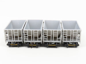 HO Scale Walthers 932-4400 Undecorated Ore Cars 4-Pack