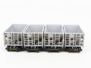 HO Scale Walthers 932-4400 Undecorated Ore Cars 4-Pack
